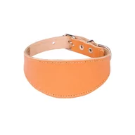 Smycze dla psów - Dingo DINGO naszyjnik skórzany pasek Whippet, standardowe, naturalny - miniaturka - grafika 1