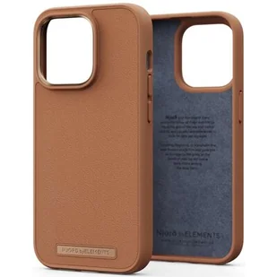 Njord by Elements Etui do iPhone 14 Pro Cognac z prawdziwej skóry - Etui i futerały do telefonów - miniaturka - grafika 1
