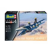Kolekcjonerskie modele pojazdów - Samolot do sklejania 1:72 03834 F/A18F SUPER HORNET Revell Cobi - miniaturka - grafika 1