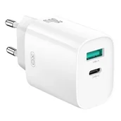 Ładowarki do telefonów - Ładowarka sieciowa XO CE30, 30W, 1x USB-C, 1x USB-A - miniaturka - grafika 1