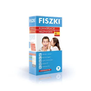 Cztery Głowy Fiszki Język hiszpański Konwersacje hiszpańskie - KINGA PERCZYŃSKA - Książki do nauki języka hiszpańskiego - miniaturka - grafika 1