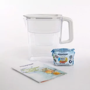 Dzbanek 2,4l Kompakt Z Wkładem Filtrującym B100-25 Biały - Dzbanki filtrujące - miniaturka - grafika 4