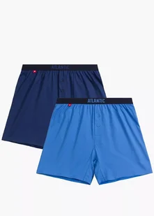 BOKSERKI ATLANTIC 2MBX-025 WL25 (kolor niebieski c.- niebieski j., rozmiar XXL) - Majtki męskie BOKSERKI ATLANTIC 2MBX-025 WL25 (kolor niebieski c.- niebieski j., rozmiar XXL) - Majtki męskie - miniaturka - grafika 1