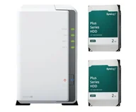 Serwery plików NAS i macierze dyskowe - Synology DS223j 2x 2TB HDD HAT3300-2T DS223j_2x2TB (1156762+2*1289202) - miniaturka - grafika 1
