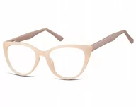 Dodatki do strojów karnawałowych - OPRAWKI Okulary Korekcyjne Kocie Zerówki damskie - miniaturka - grafika 1