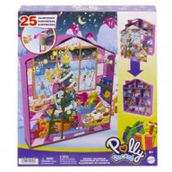 Lalki dla dziewczynek - Polly Pocket Kalendarz adwentowy 2023 HKW16 Mattel - miniaturka - grafika 1