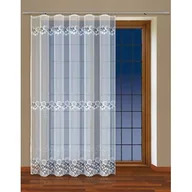 Firany - Firanka żakardowa odpasowana z wszytą taśmą marszczącą 250 x 200 cm - miniaturka - grafika 1