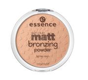Róże do policzków - Essence Sun Club Matt Bronzing Powder puder matujący brązujący 01 Natural 15g - miniaturka - grafika 1