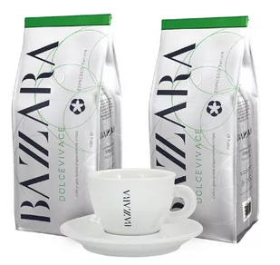 Kawa Bazzara Barista 2x1kg + filiżanka Bazzara Cappuccino GRATIS - Kawa - miniaturka - grafika 1