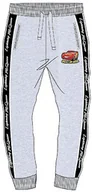 Spodnie i spodenki dla dziewczynek - Dziecięce spodnie dresowe dla chłopca Cars Auta Szare - miniaturka - grafika 1