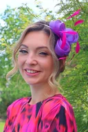 Ozdoby do włosów - Marena fiolet - miniaturka - grafika 1