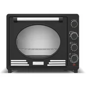 Mini piekarniki - TurboTronic Retro TT-EV35R Czarny - miniaturka - grafika 1