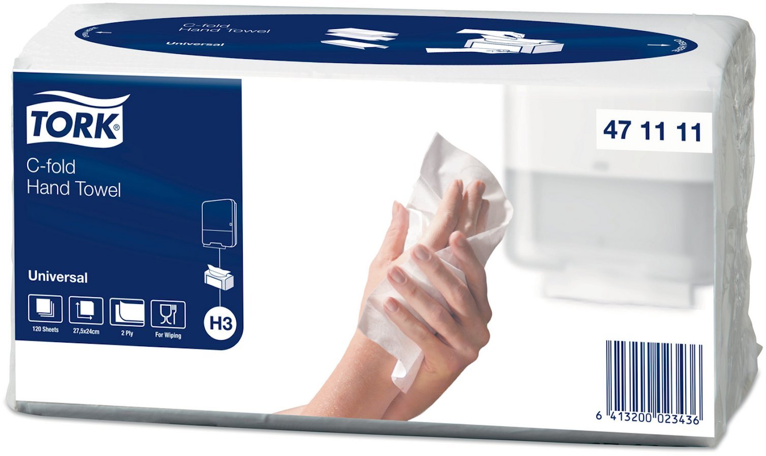 PAPER TOW TORK C-FOLD 471111 2PL 120S H3