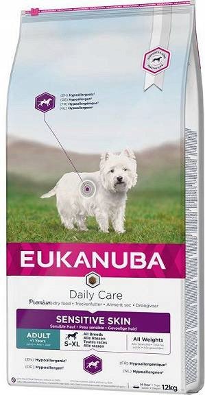 Eukanuba Daily Care Sensitive Skin 12 kg