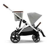 Wózki dziecięce - Cybex Gazelle S SLV wózek spacerowy Stone Grey - miniaturka - grafika 1