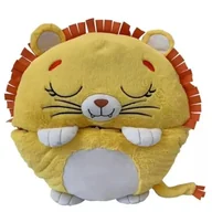 Śpiworki dla dzieci - Happy Nappers: 2 w 1 śpiwór i poduszka - lew Lex, 137 cm - miniaturka - grafika 1