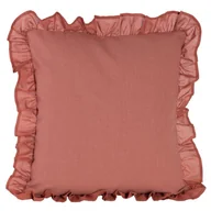 Poszewki na poduszki - Poszewka Dekoracyjna Morocco 2 z falbanką 45x45 Cegła Eurofirany - miniaturka - grafika 1