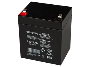 Akumulator żelowy 12V 5Ah BLUETEC - Ładowarki i akumulatory Akumulator żelowy 12V 5Ah BLUETEC - Ładowarki i akumulatory - miniaturka - grafika 1