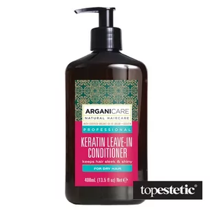 Arganicare Arganicare Keratin Leave In Conditioner Dry Hair Odżywka bez spłukiwania do suchych włosów 400 ml - Odżywki do włosów - miniaturka - grafika 1