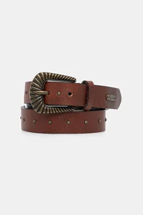 Pepe Jeans pasek skórzany damski kolor brązowy PL020869 - Paski - miniaturka - grafika 1