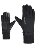 Rękawiczki - Ziener Unisex DIDEALIST rękawiczki rowerowe, zimowe | Gore-Tex Infinium, wyściełane, długie palce, dotykowe, czarne, rozmiar 7 - miniaturka - grafika 1
