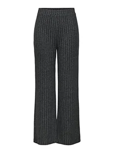 ONLY Onlbessy Loose JRS Noos Pants damskie spodnie, Czarny/szczegóły: melanż, S - Spodnie damskie - miniaturka - grafika 1