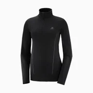 Koszulki i topy damskie - Koszulka damska Salomon  Comet Seamless HZ Black/Ebony XL - miniaturka - grafika 1