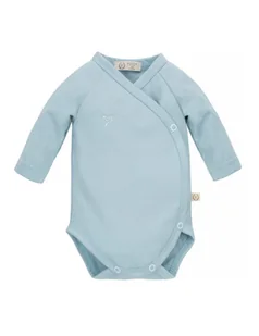 Yosoy Body niemowlęce z długim rękawem bawełna organiczna Blue sky, Rozmiar: 56 - Body dla niemowląt - miniaturka - grafika 1