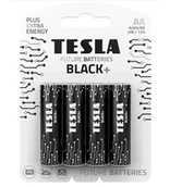 Baterie i akcesoria - TESLA BATERIA AA BLACK+ [4 SZT.] - miniaturka - grafika 1