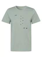 Koszulki i topy damskie - Marie Lund - T-shirt damski, zielony - miniaturka - grafika 1