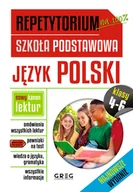 Podręczniki dla szkół podstawowych - Greg Repetytorium. Szkoła podstawowa. Język polski, kl. 4-6 praca zbiorowa - miniaturka - grafika 1