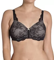 Biustonosze - Triumph Damski biustonosz Contouring Sensation W01, czarny, 80F - miniaturka - grafika 1
