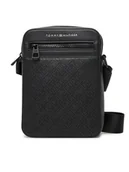 Nerki - Tommy Hilfiger Saszetka Th Monogram Mini Reporter AM0AM13836 Czarny - miniaturka - grafika 1