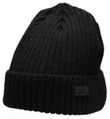 Czapki damskie - Czapka zimowa 4F Sportowa czarna r M - miniaturka - grafika 1