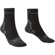 Skarpetki i podkolanówki sportowe - Bridgedale Skarpety wodoodporne StormSock Lightweight Ankle Black - miniaturka - grafika 1