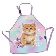 Przybory szkolne - St. Majewski Fartuszek My Little Friend Pastel Kitty - miniaturka - grafika 1