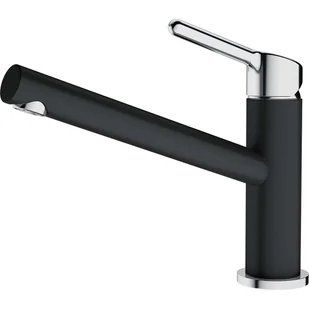Franke Orbit - FC 3054.071 bateria zlewozmywakowa, chrom/onyks 115.0623.056 - Baterie kuchenne - miniaturka - grafika 1