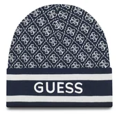 Czapki damskie - Czapka Guess W4BZ21 Z3JD2 Granatowy - miniaturka - grafika 1