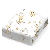 Prześcieradła dla dzieci - Prześcieradło z gumką Bawełna Naturalna 90x200 Alergik - miniaturka - grafika 1