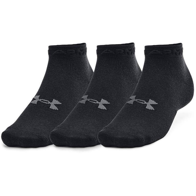 Under Armour Skarpetki treningowe uniseks 1365745-001 UA Essential Low Cut 3pk czarny S