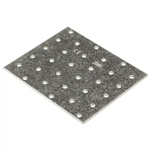 vidaXL Płytki perforowane, 20 szt., 2 mm, 120x100 mm, stal ocynkowana - Pozostałe akcesoria sieciowe - miniaturka - grafika 1