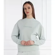 Bluzy damskie - Calvin Klein Bluza HERO LOGO | Regular Fit - miniaturka - grafika 1