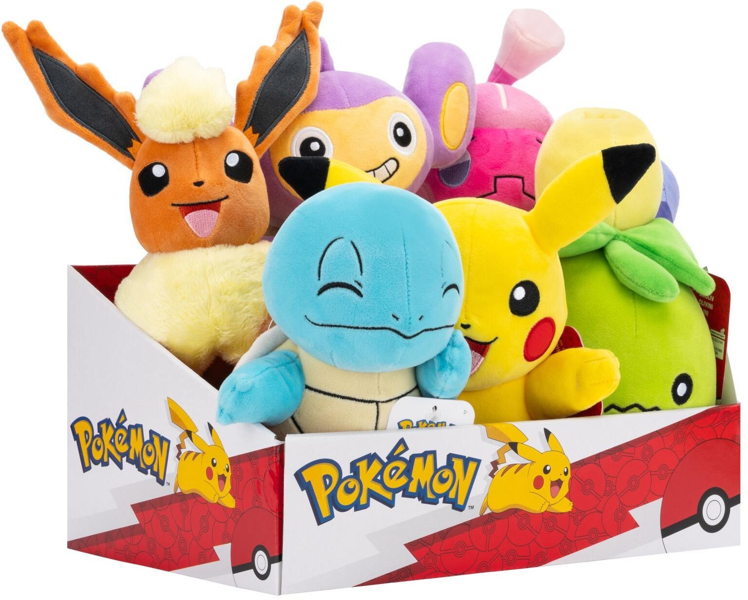 POKEMON PLUSH 20 CM ASS CDU - assorted