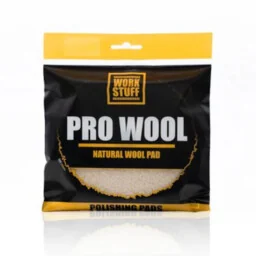 Work Stuff Pro Wool - Pad polerski z nauralnego futra 130mm - Akcesoria do mycia samochodu - miniaturka - grafika 1