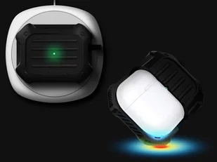 Etui Spigen Tough Armor do Apple AirPods Pro Military Black - Akcesoria do słuchawek - miniaturka - grafika 4