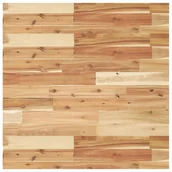 Blaty meblowe i parapety okienne - Blat do stolika, kwadratowy, 70x70x4 cm, lite drewno akacjowe - miniaturka - grafika 1