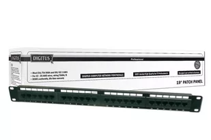 Panel krosowy DIGITUS 492401, 24 porty - Pozostałe akcesoria sieciowe - miniaturka - grafika 1