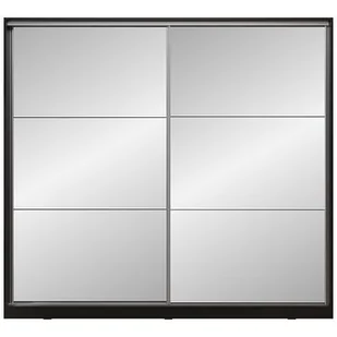 Helvetia Szafa NEW UNIVERSAL GB 203 cm Czarny 24WUKK18 - Szafy - miniaturka - grafika 1