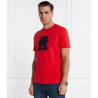 Koszulki męskie - Tommy Hilfiger T-shirt MONOGRAM APPLIQUE | Regular Fit - miniaturka - grafika 1