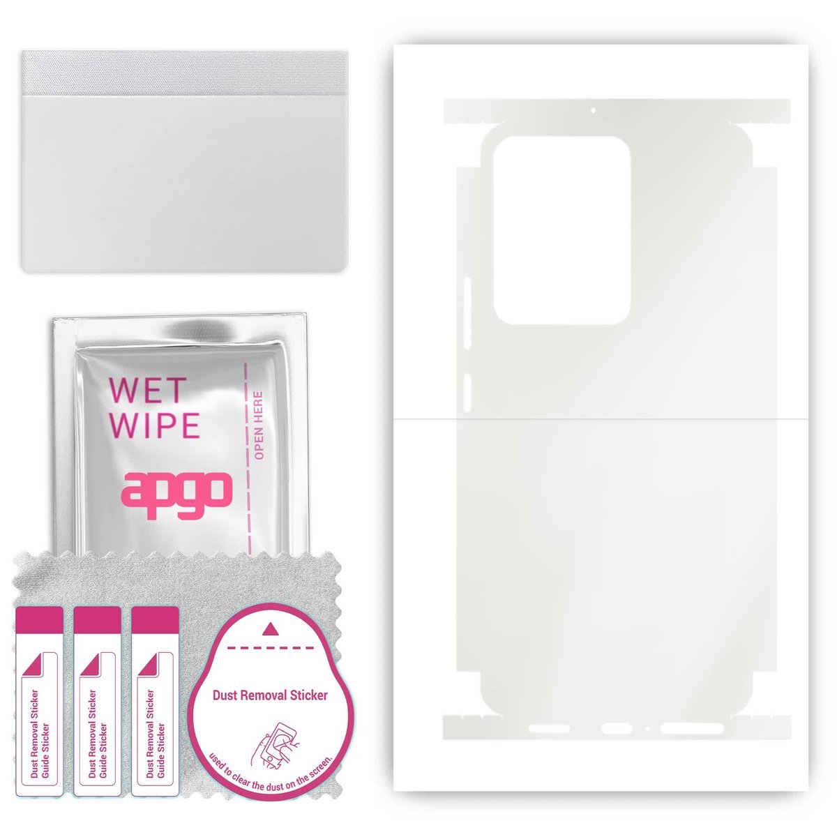 Folia hydrożelowa naklejka MATOWA na TYŁ+BOKI do Vivo S16E - apgo hydrogel MATTE